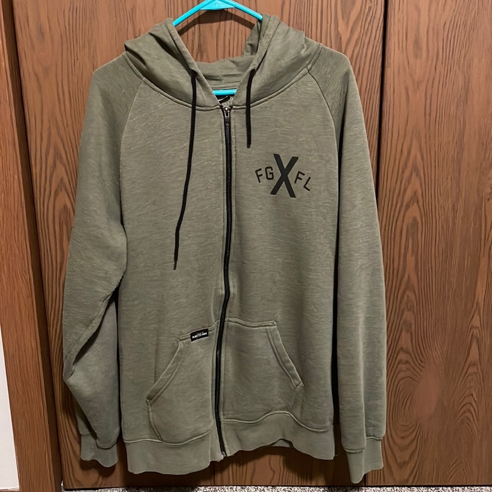 Men’s Flag Nor Fail Full Zip Hoodie